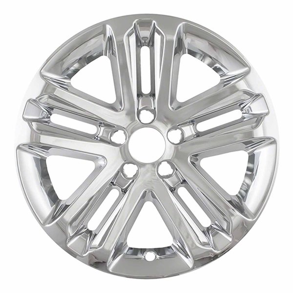 Coast2Coast 18", 5 Split Spoke, Chrome Plated, Plastic, Set Of 4, Not Compatible With Steel Wheels IWCIMP370X